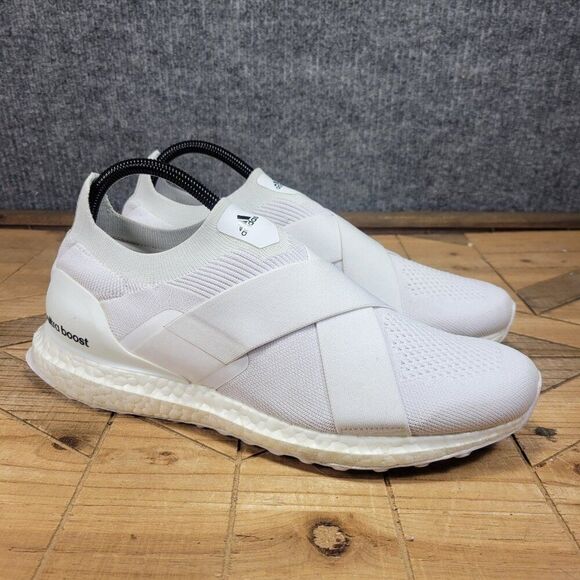 adidas UltraBoost DNA Cloud White 2021 Slip On Sneakers Womens 10 Running Shoes - Picture 1 of 12